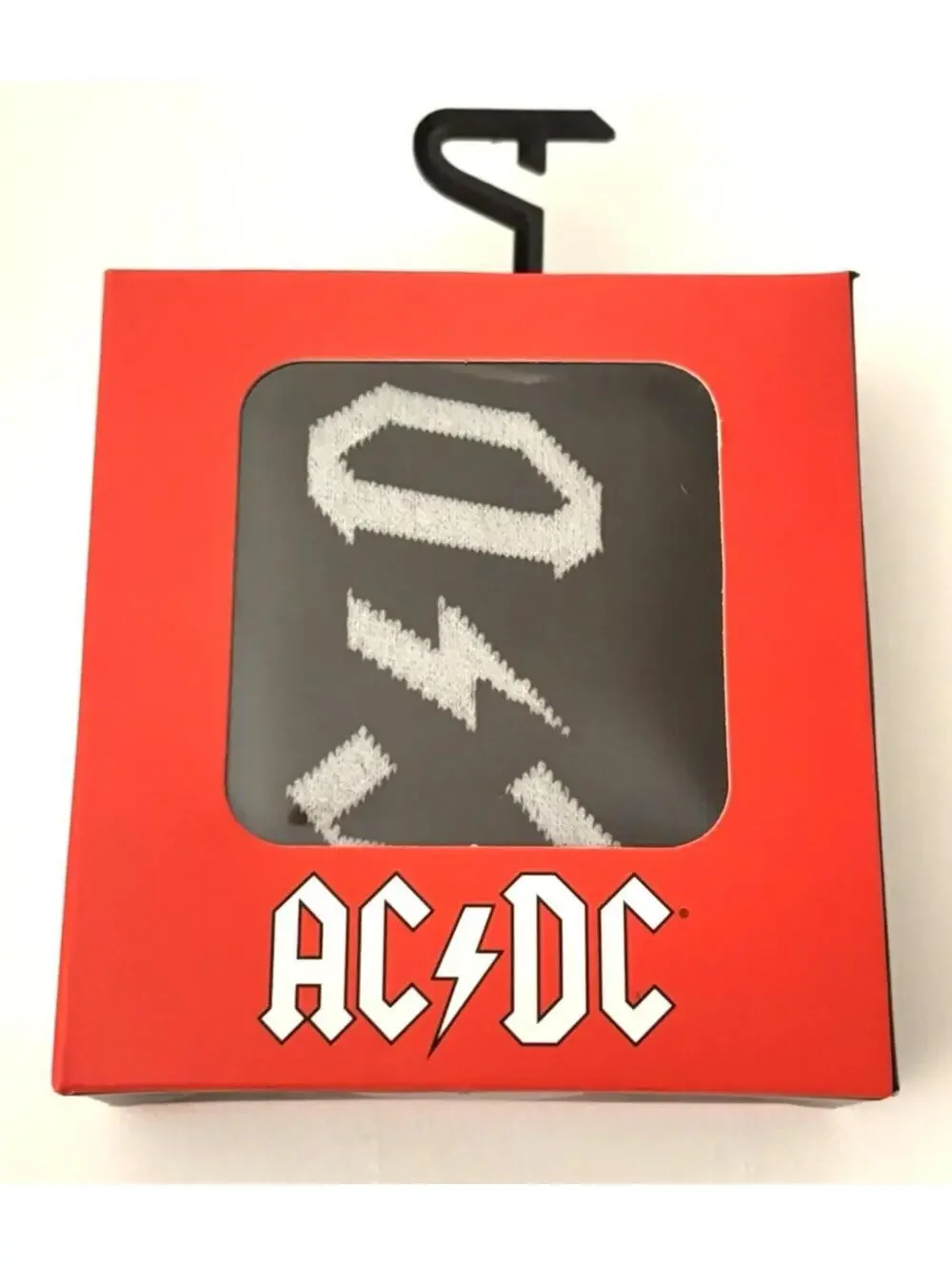 AC/DC Socks 1 Pair One Size Fits Most Music Giftable Box Rock Band Fan Gift NEW